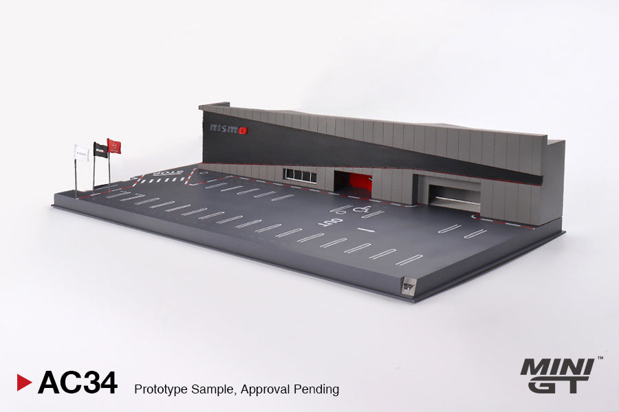 MGTAC34 1/64 Diorama NISSAN MOTORSPORTS & CUSTOMIZING CO.,LTD. NISMO OPERATION - MiniGT 1:64