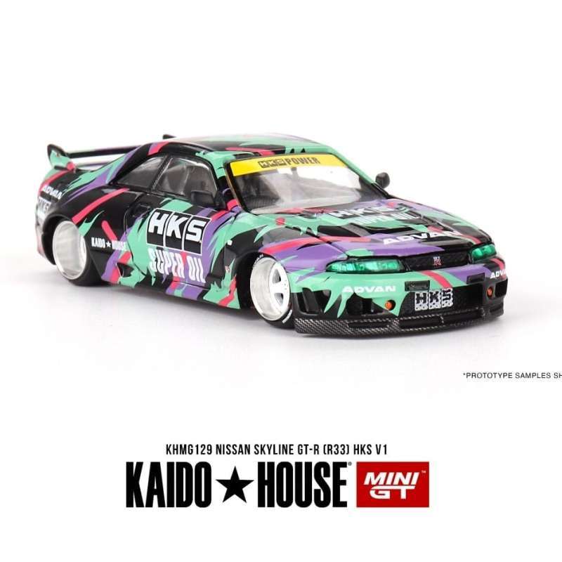 KHMG129 Nissan Skyline GT-R (R33) HKS V1