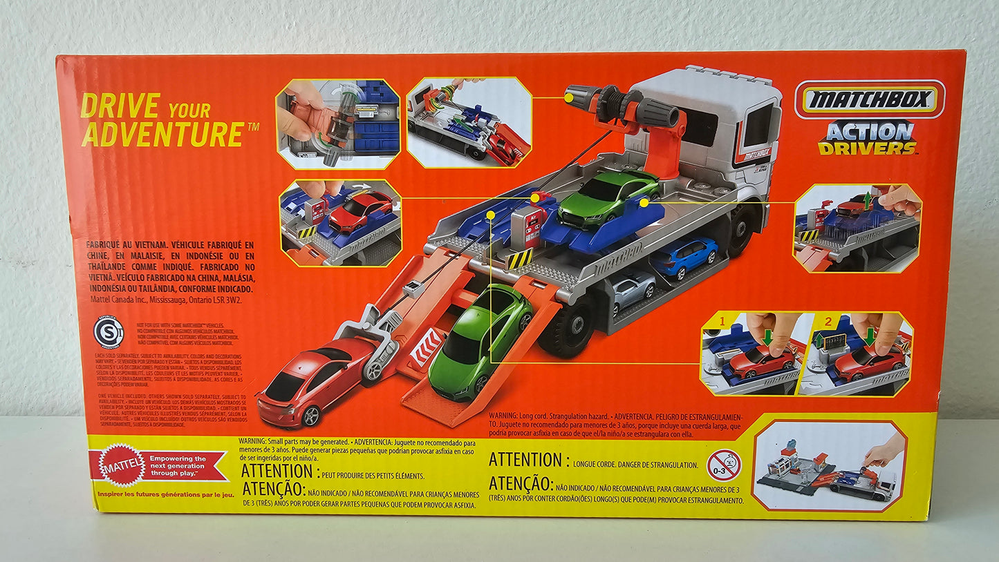 HRY43 Matchbox Action Drivers Tow and Repair Truck