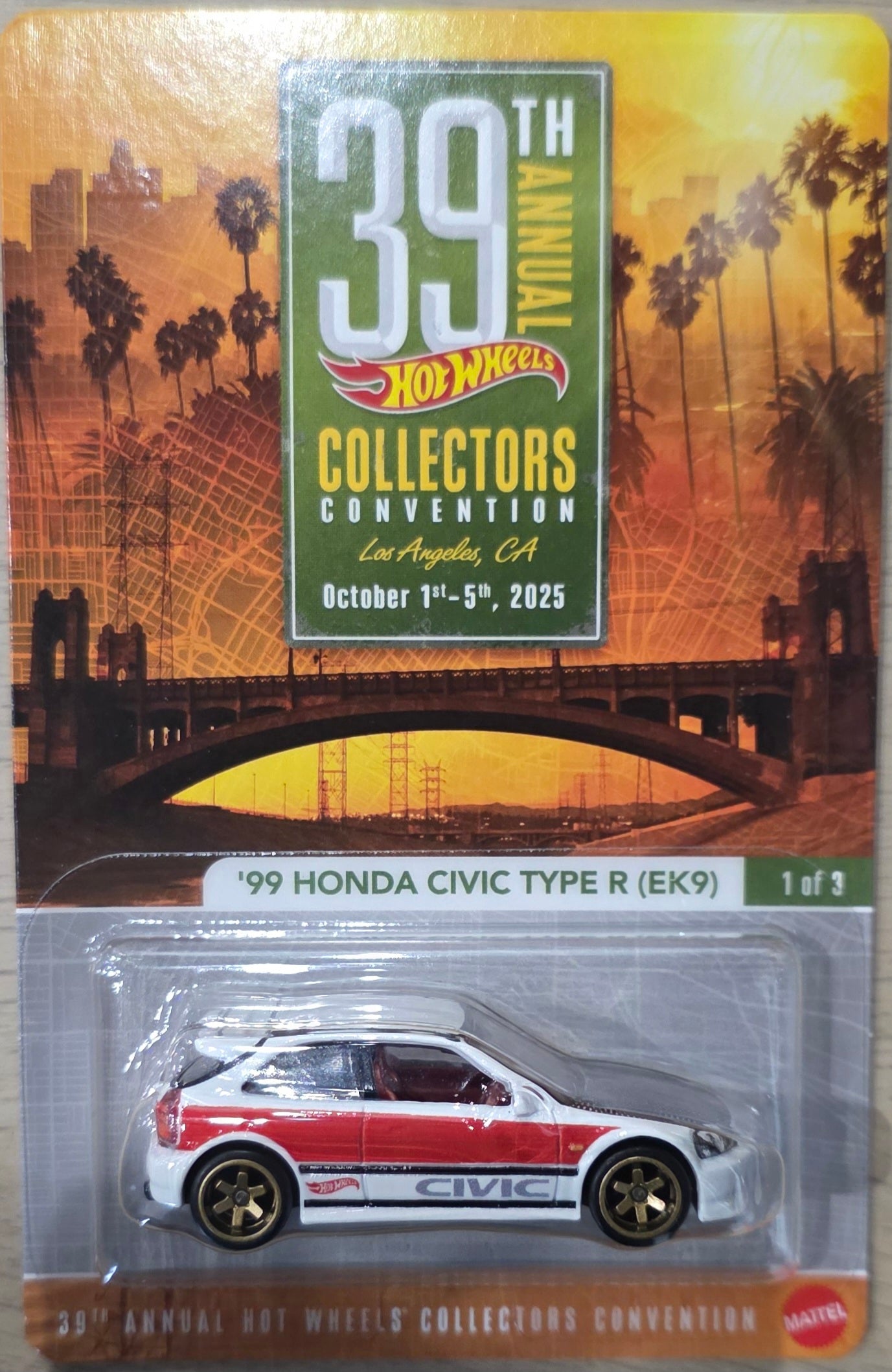 Red White 99 Honda Civic Type R EK9 LA2025
