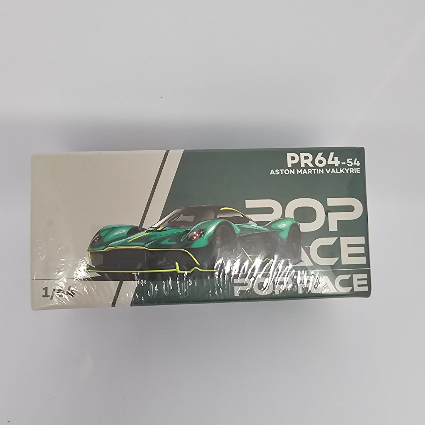 PR640054 Aston Martin Valkerie Viridian Green - Pop Race 1:64
