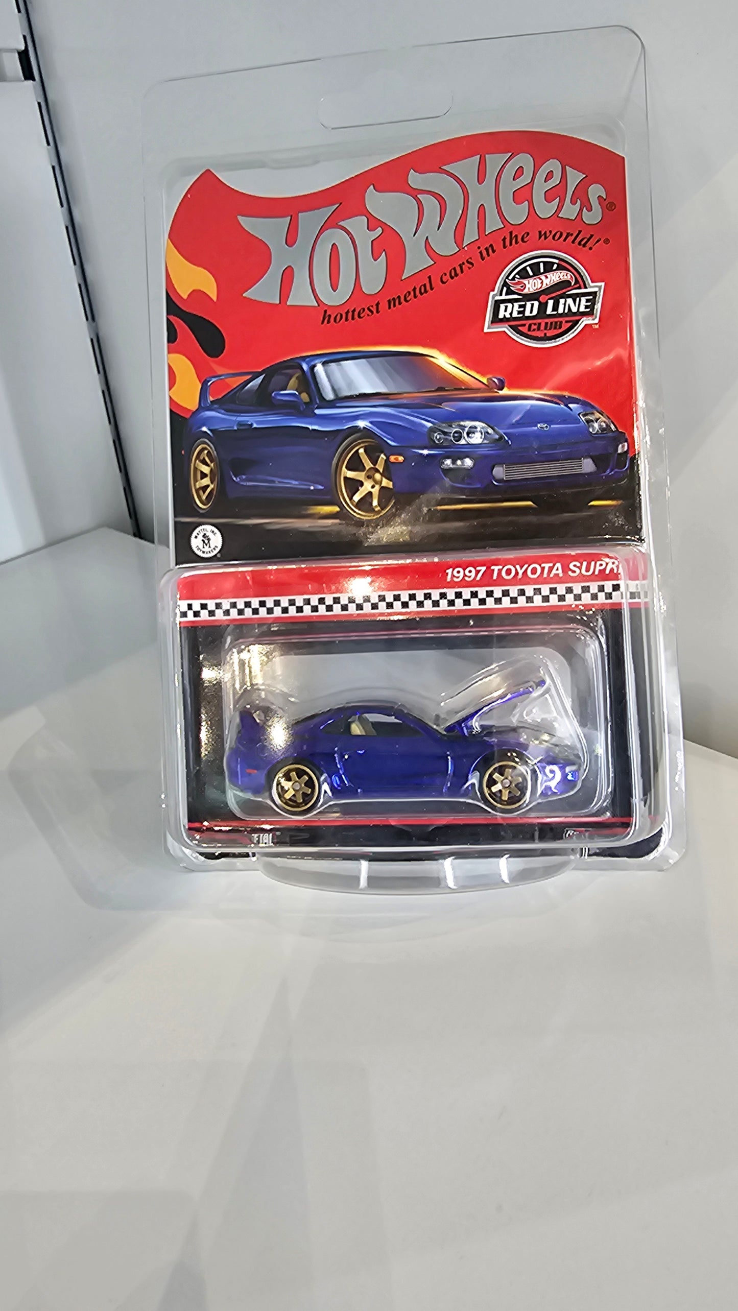 Blue 1997 Toyota Supra RLC