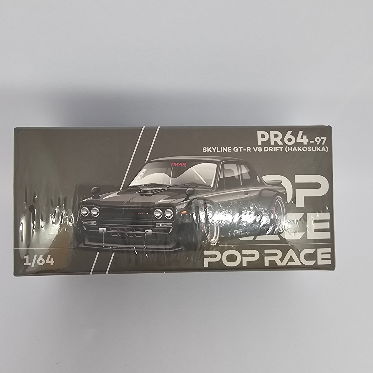 PR640097 Dark Chrome Skyline GT-R V8 Drift (Hakosuka)