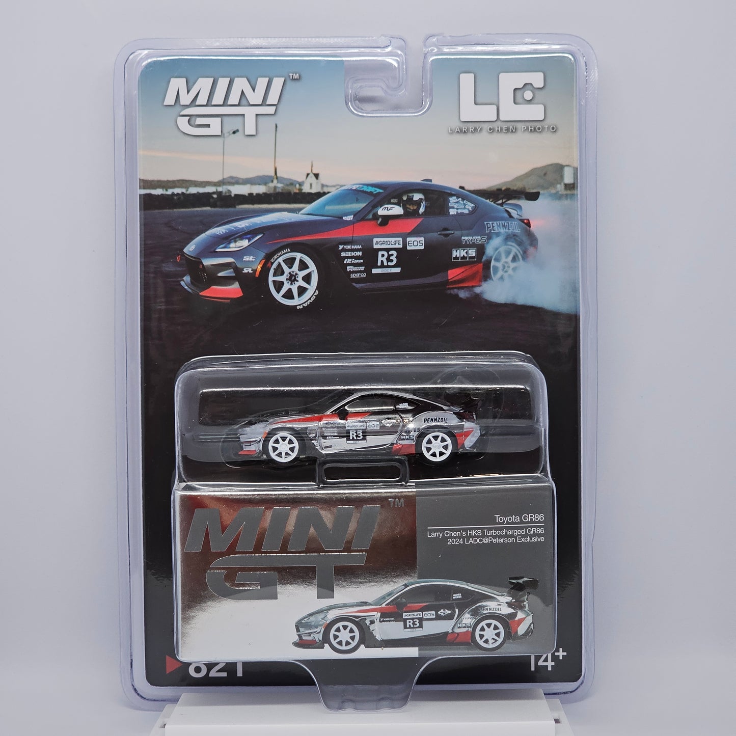 MGT00821 PRM Silver Toyota GR86 Larry Chen Petersen Exclusive