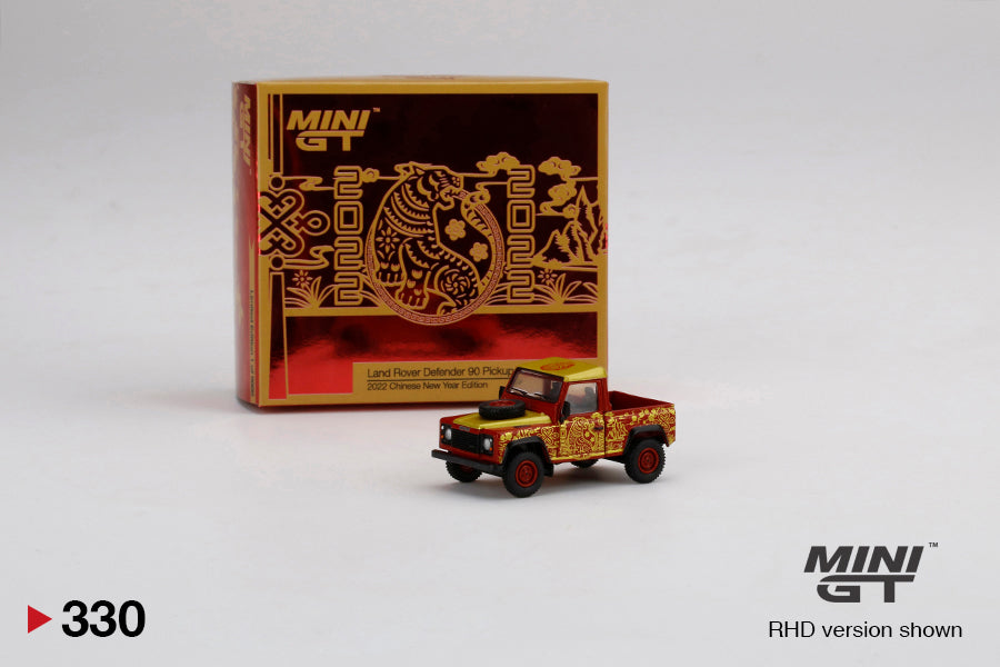 MGT00330 Land Rover Defender 90 Pickup Chinese New Year Edition 2022