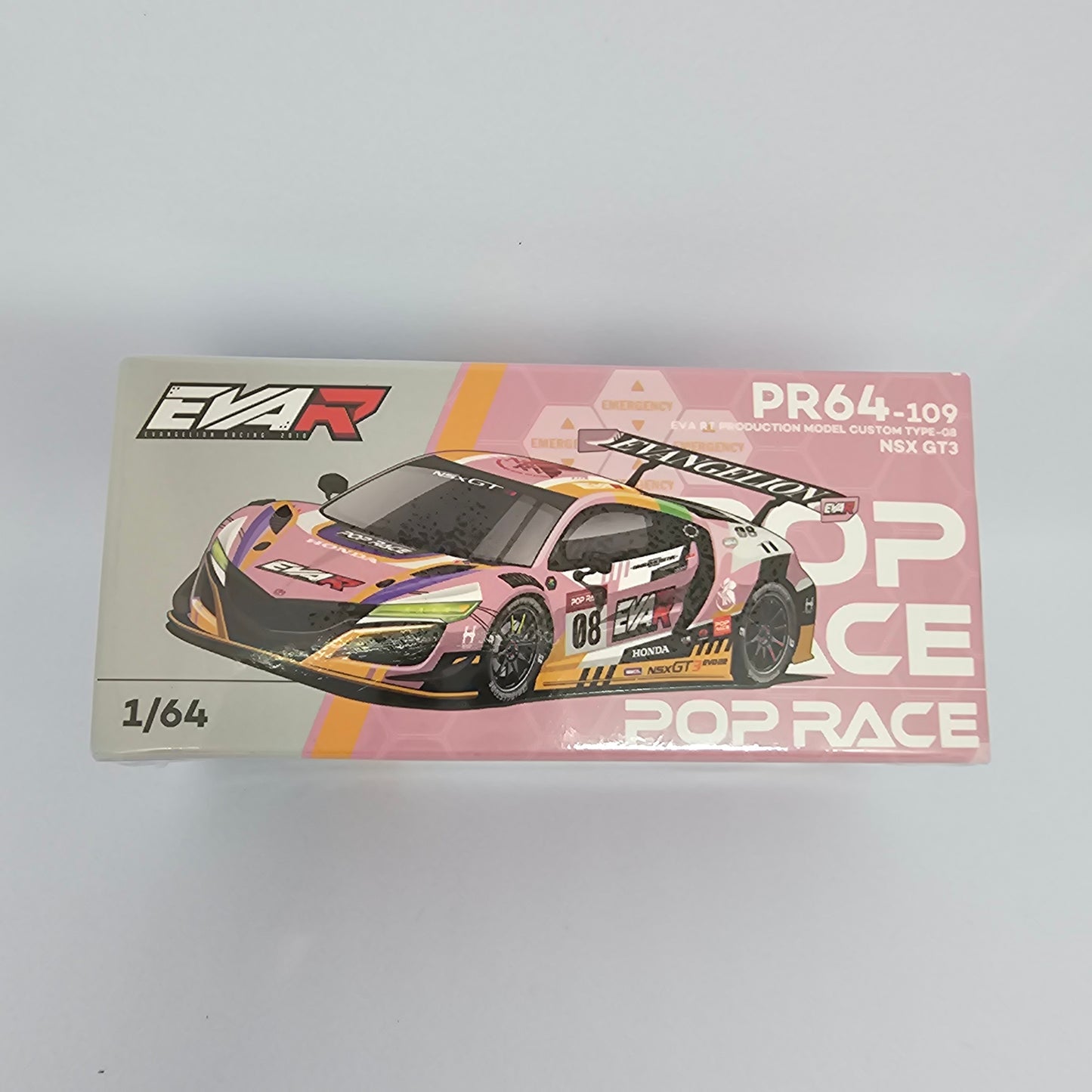 PR640109 Honda NSX GT3 EVO22 EVA RT Production Model - Pop Race 1:64