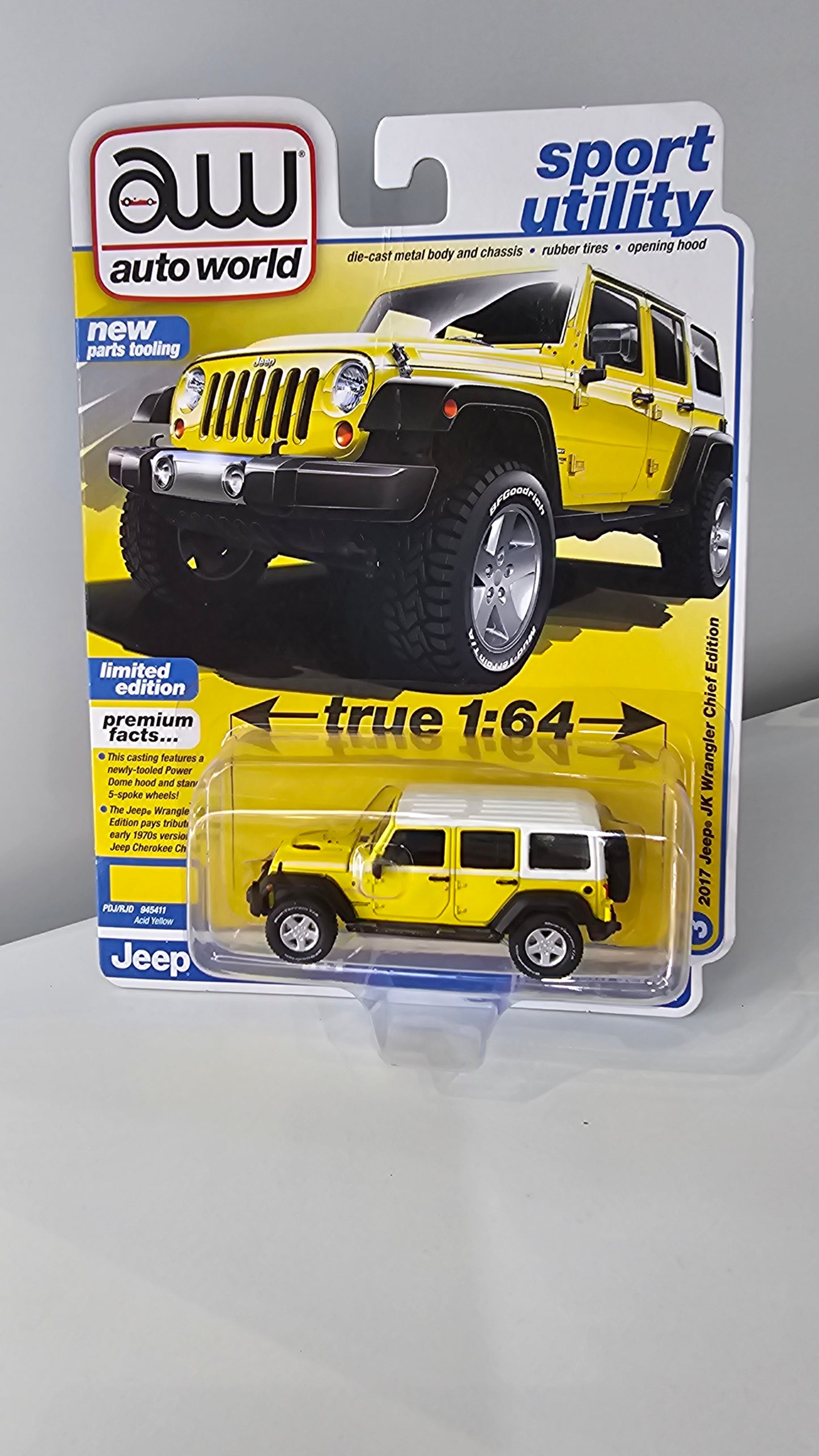 Acid Yellow 2017 Jeep JK Wrangler Chief Edition