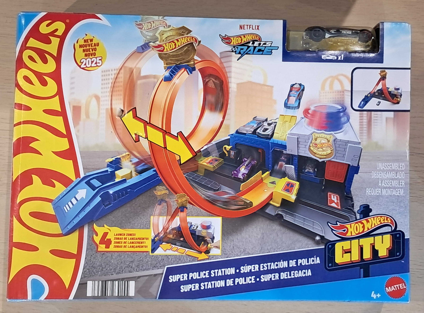 JBM71 Hot Wheels City Super Police Station