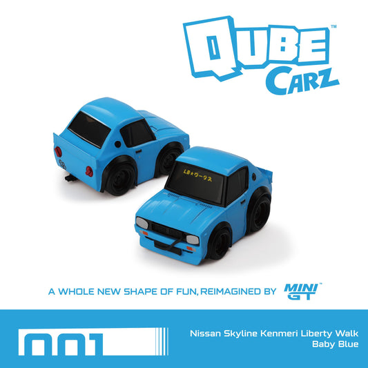 QZ00101 Nissan Skyline Kenmeri Liberty Walk Baby Blue