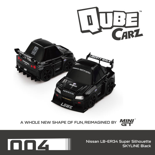 QZ00401 Nissan LB-ER34 Super Silhouette SKYLINE Black