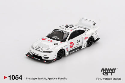 MGT01054 BL Nissan LB-Super Silhouette S15 SILVIA ATHLETE - MiniGT 1:64