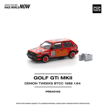PR640105 GOLF GTI MkII – TEAM DEMON TWEEKS BTCC 1988