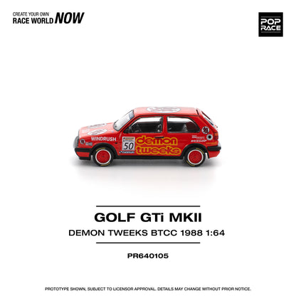 PR640105 GOLF GTI MkII – TEAM DEMON TWEEKS BTCC 1988