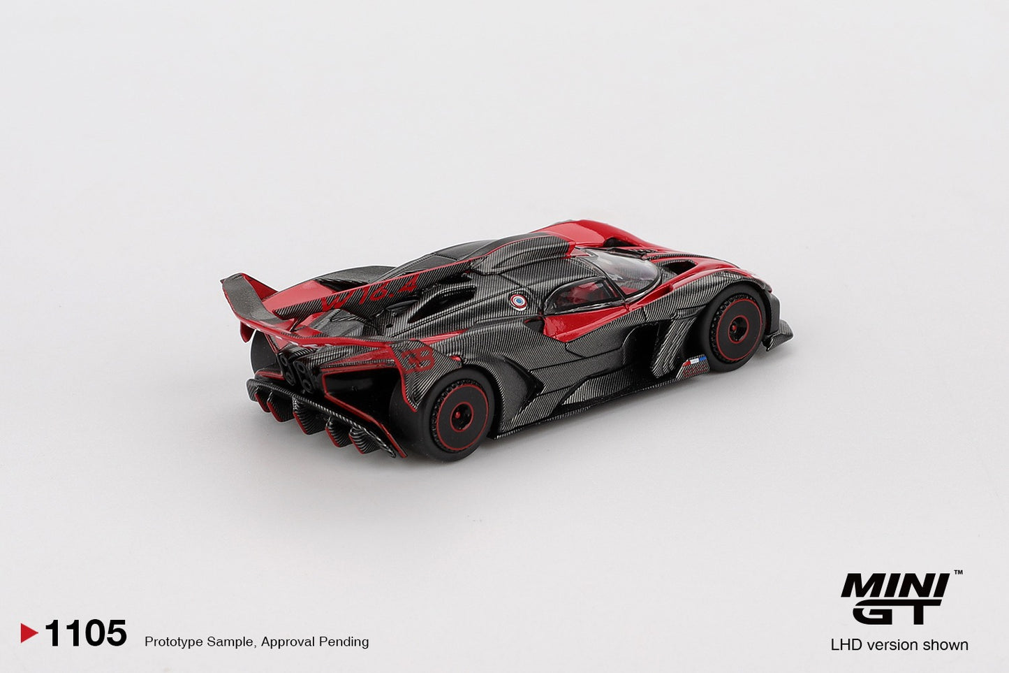 MGT01105 BX-L Bugatti Bolide Red - MiniGT 1:64