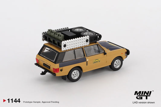 MGT01144 BX-L Range Rover 1981 Camel Trophy Sumatra C.Swoboda & K.Mentel  Winner - MiniGT 1:64