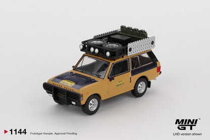 MGT01144 BX-L Range Rover 1981 Camel Trophy Sumatra C.Swoboda & K.Mentel  Winner - MiniGT 1:64