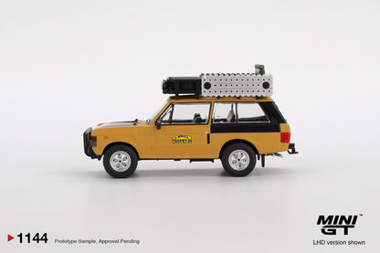 MGT01144 BX-L Range Rover 1981 Camel Trophy Sumatra C.Swoboda & K.Mentel  Winner - MiniGT 1:64