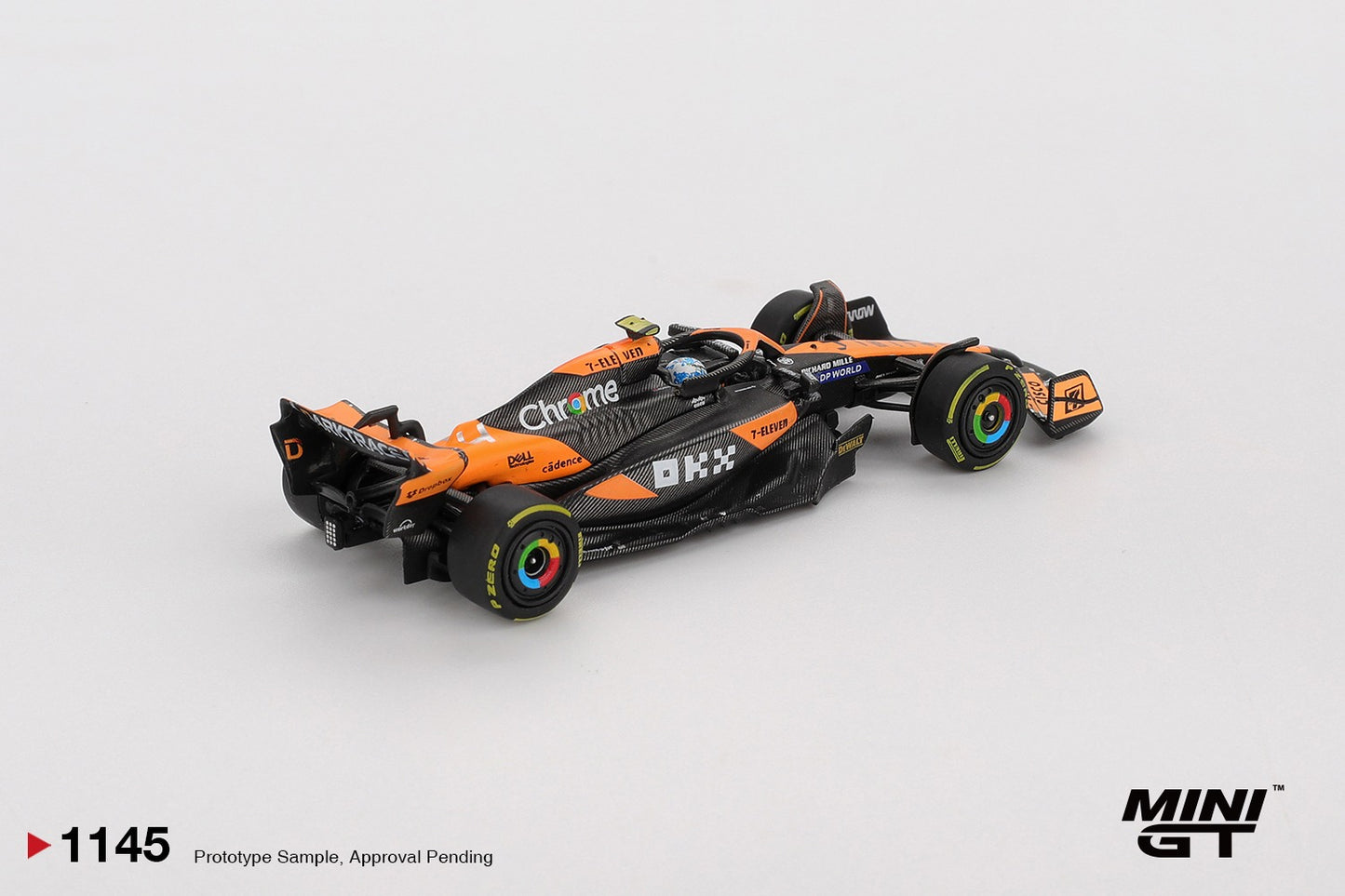 MGT01145 BL McLaren MCL38 #4 Lando Norris 2024 F1 2024 Hungarian GP 2nd Place - MiniGT 1:64