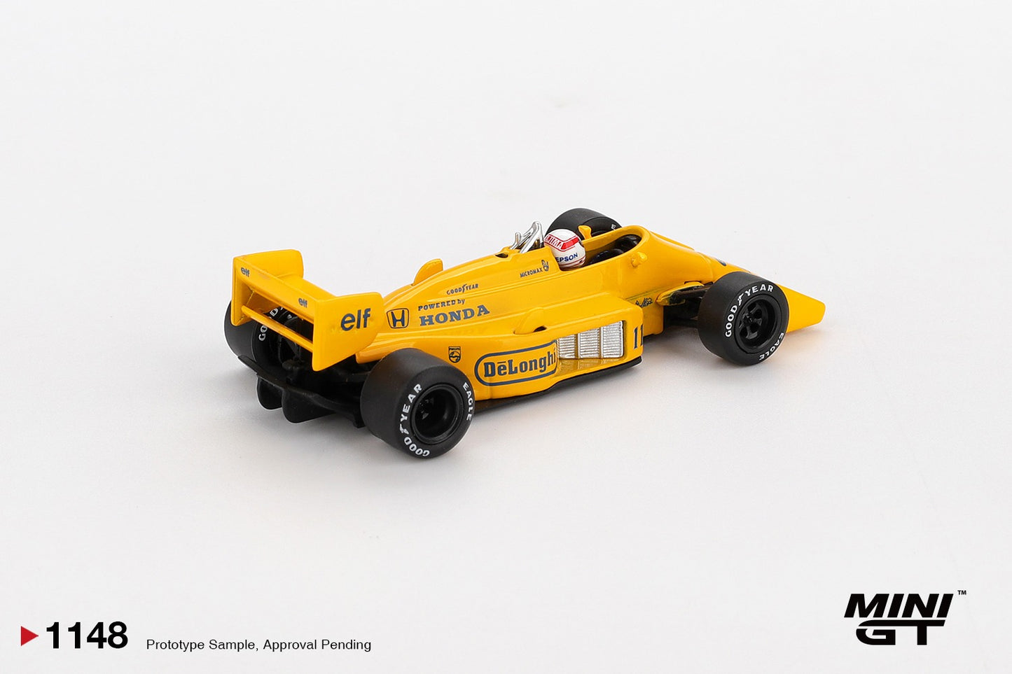 MGT01148 BL Lotus 99T #11 Satoru Nakajima 1987 Monaco Grand Prix - MiniGT 1:64
