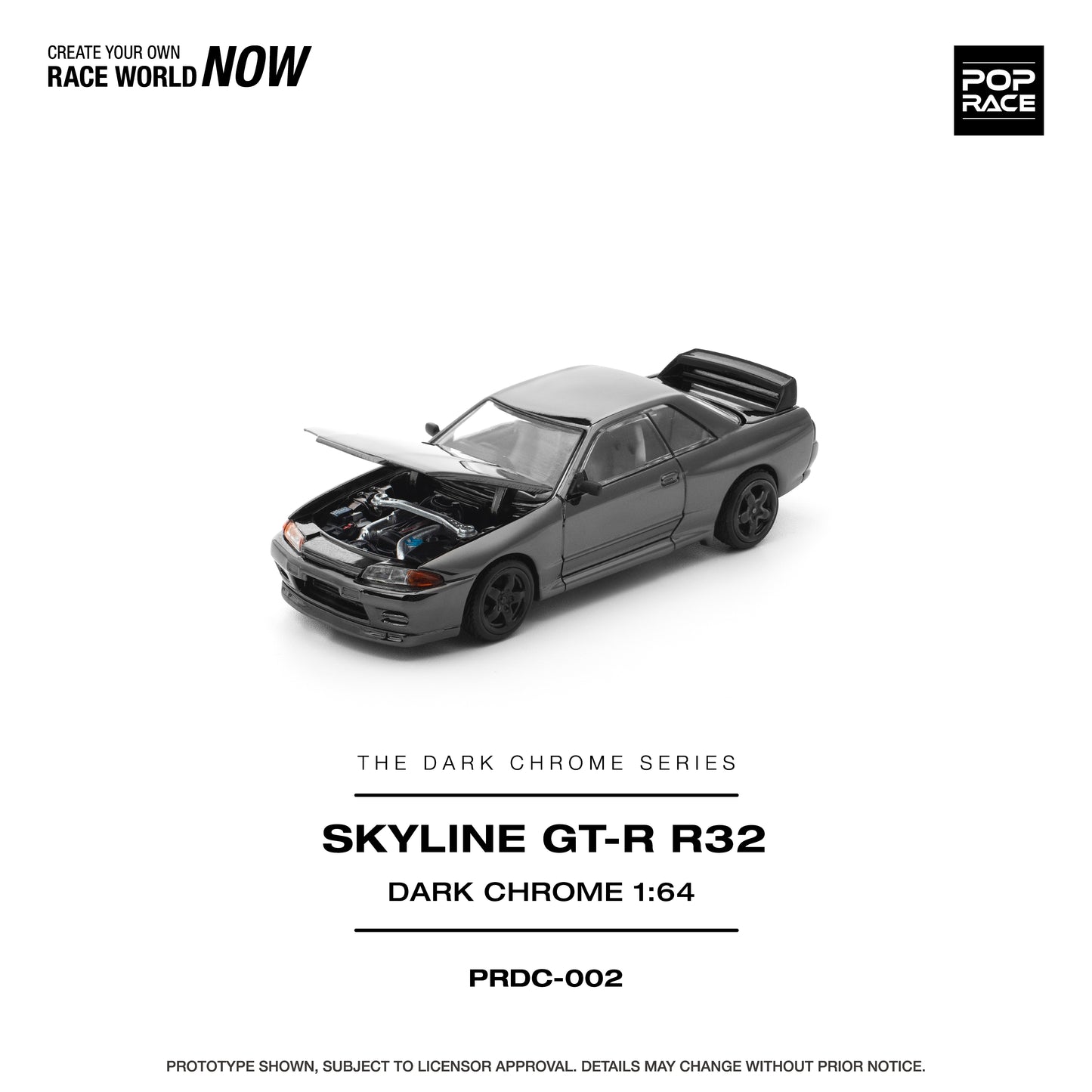 PRDC002 R32 GT-R DARK CHROME