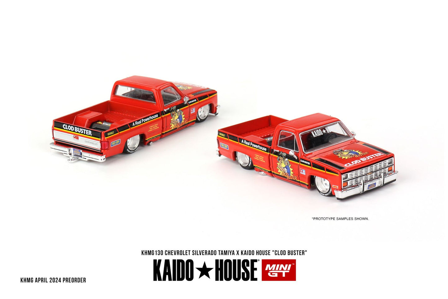 KHMG130 Chevrolet Silverado Tamiya X Kaido House Clod Buster