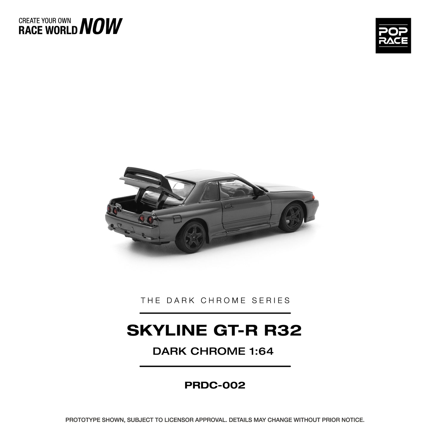 PRDC002 R32 GT-R DARK CHROME