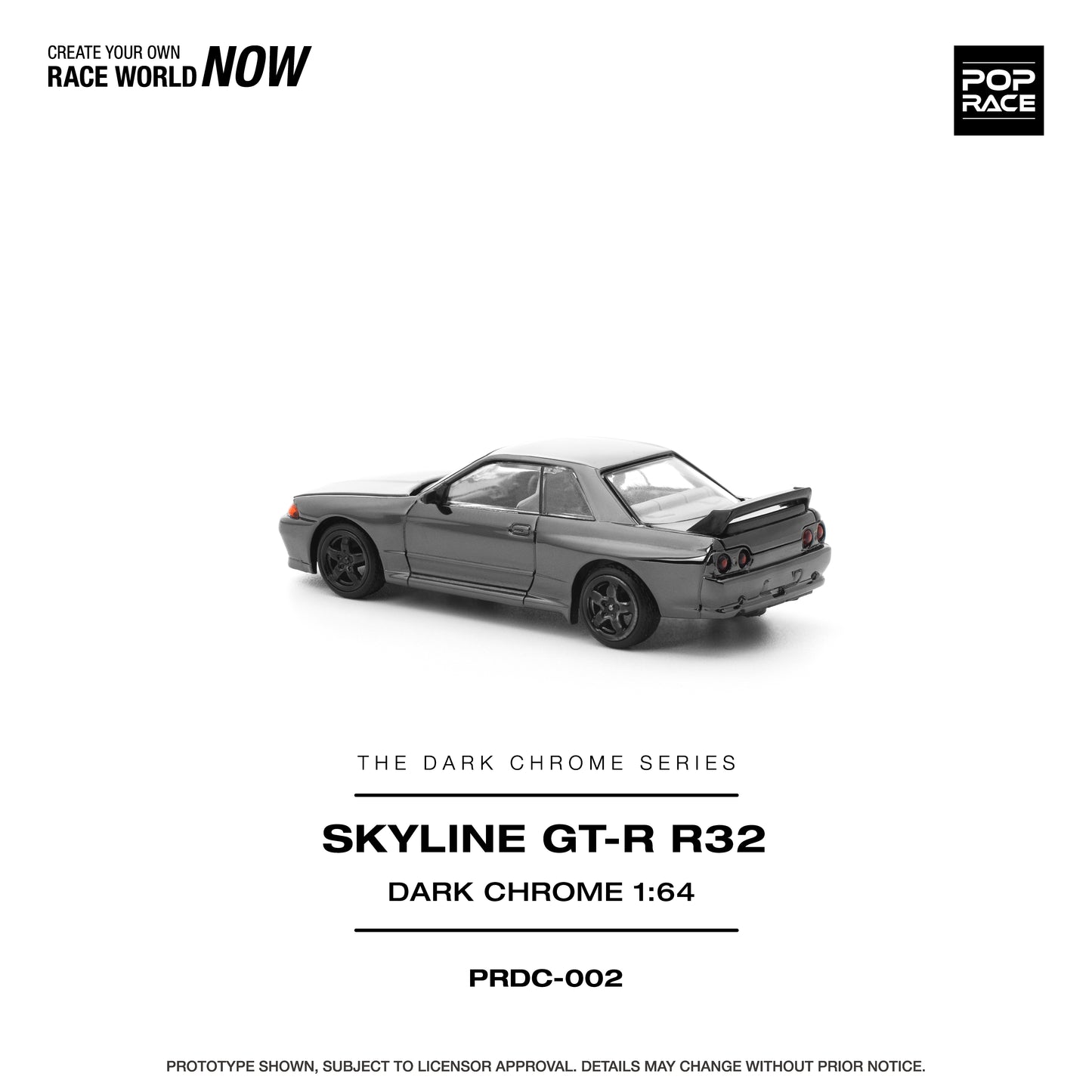 PRDC002 R32 GT-R DARK CHROME