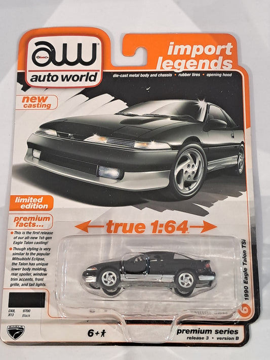 Black 1990 Eagle Talon TSi
