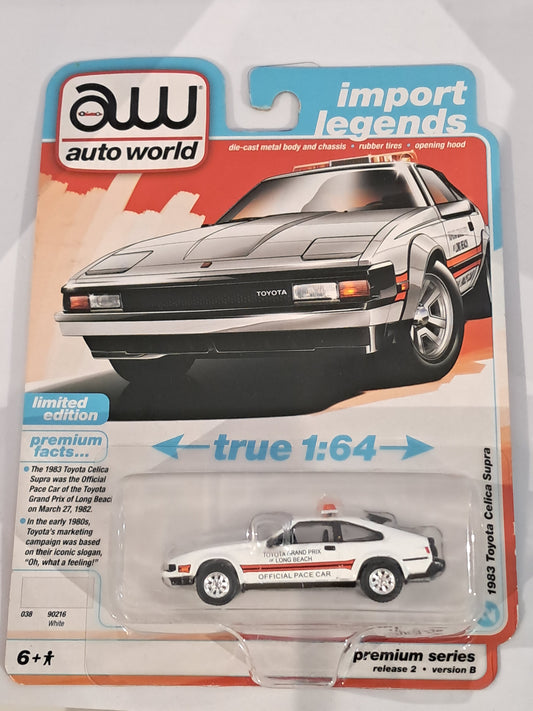 White 1983 Toyota Celica Supra