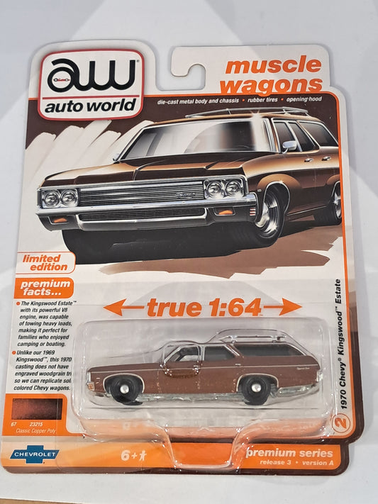 Classic Copper Poly 1970 Chevy Kingswood Estate