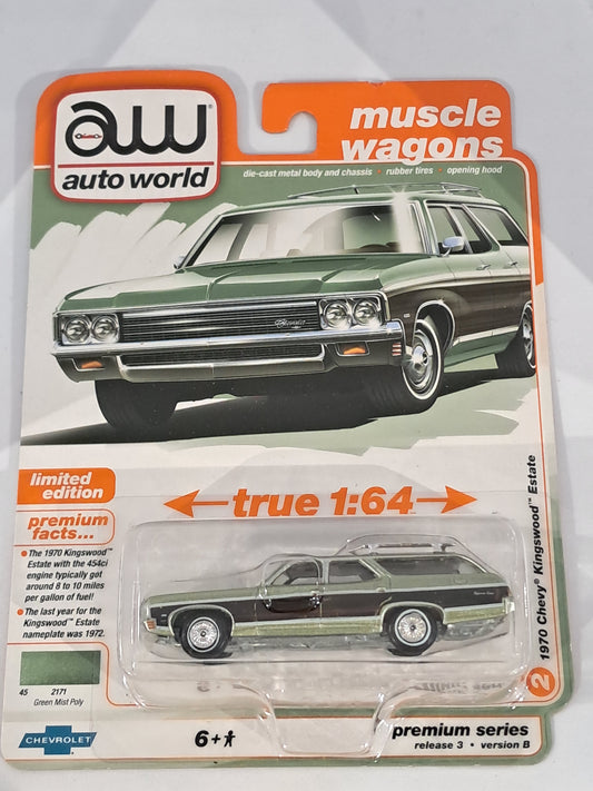 Green Mist Poly 1970 Chevy Kingswood Estate