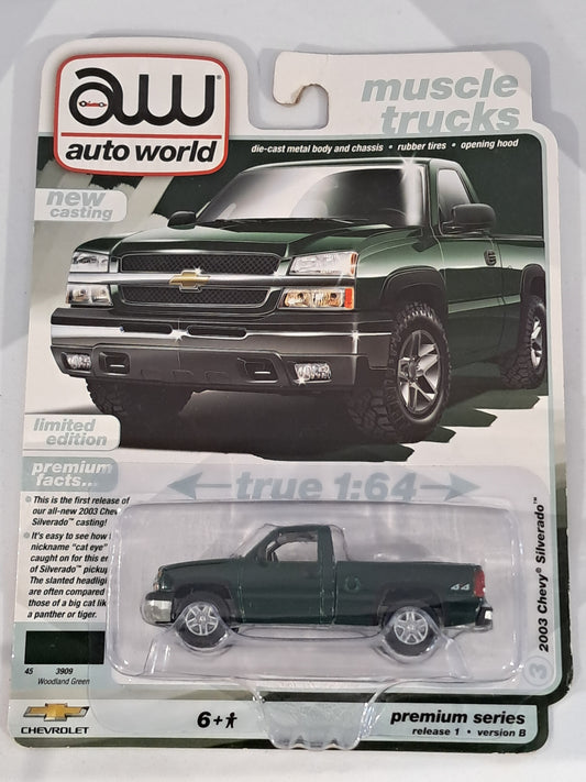 Woodland Green 2003 Chevy Silverado