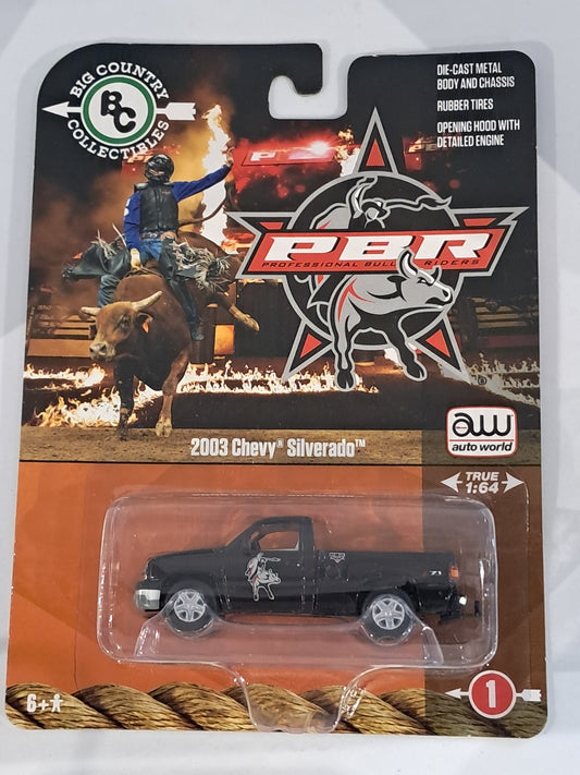 2003 Chevy Silverado Professional Bull Riders - Big Country Collectibles