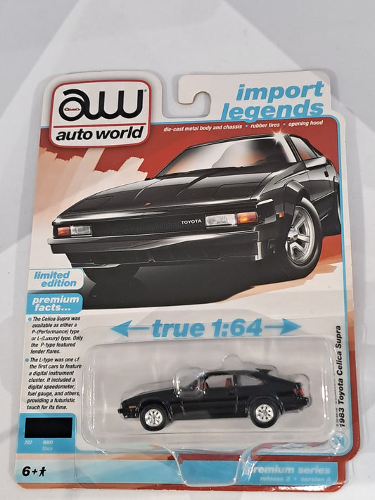 Black 1993 Toyota Celica Supra
