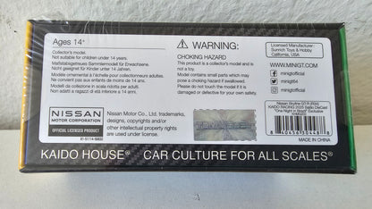 KHMG203 Green Nissan Skyline GT-R R34 Kaido Racing 2025 Salao Diecast "One Night in Brazil" Exclusive