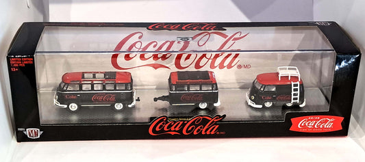1960 VW MicroBus USA Deluxe Model 1960 VW Delivery Van - M2 1:64 - Auto-Haulers Coca Cola TW11