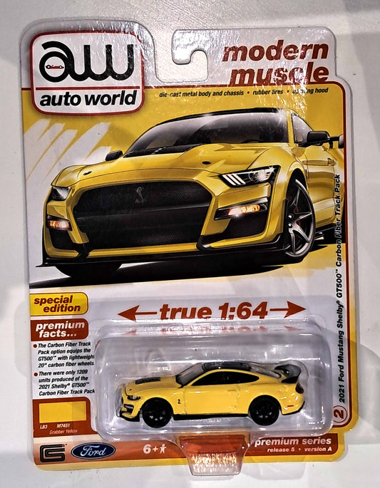 2021 Ford Mustang Shelby GT500 Carbon Fiber Track Pack  (Yellow)