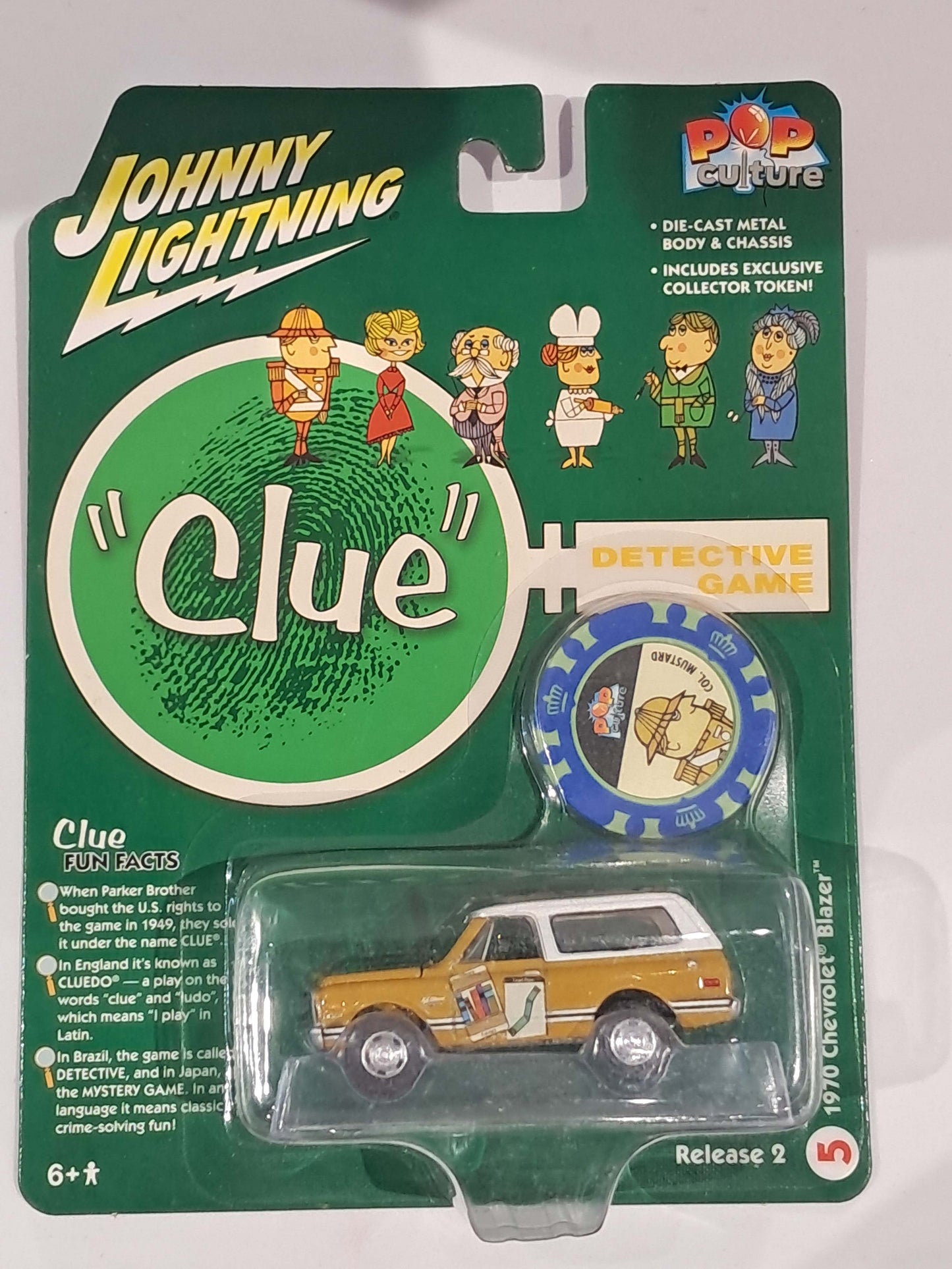 1970 Chevrolet Blazer Clue - Pop Culture - Johnny Lightning