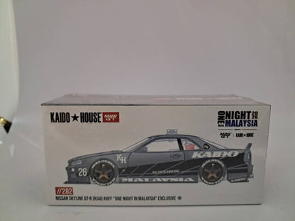 KHMG282 MDX OneNight in Malaysia 2026 exclusive Nissan Skyline GT-R R34 KHFF