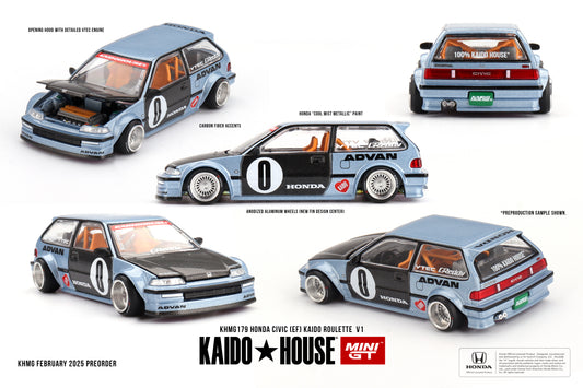 KHMG179 Honda Civic (EF) Kaido Roulette V1