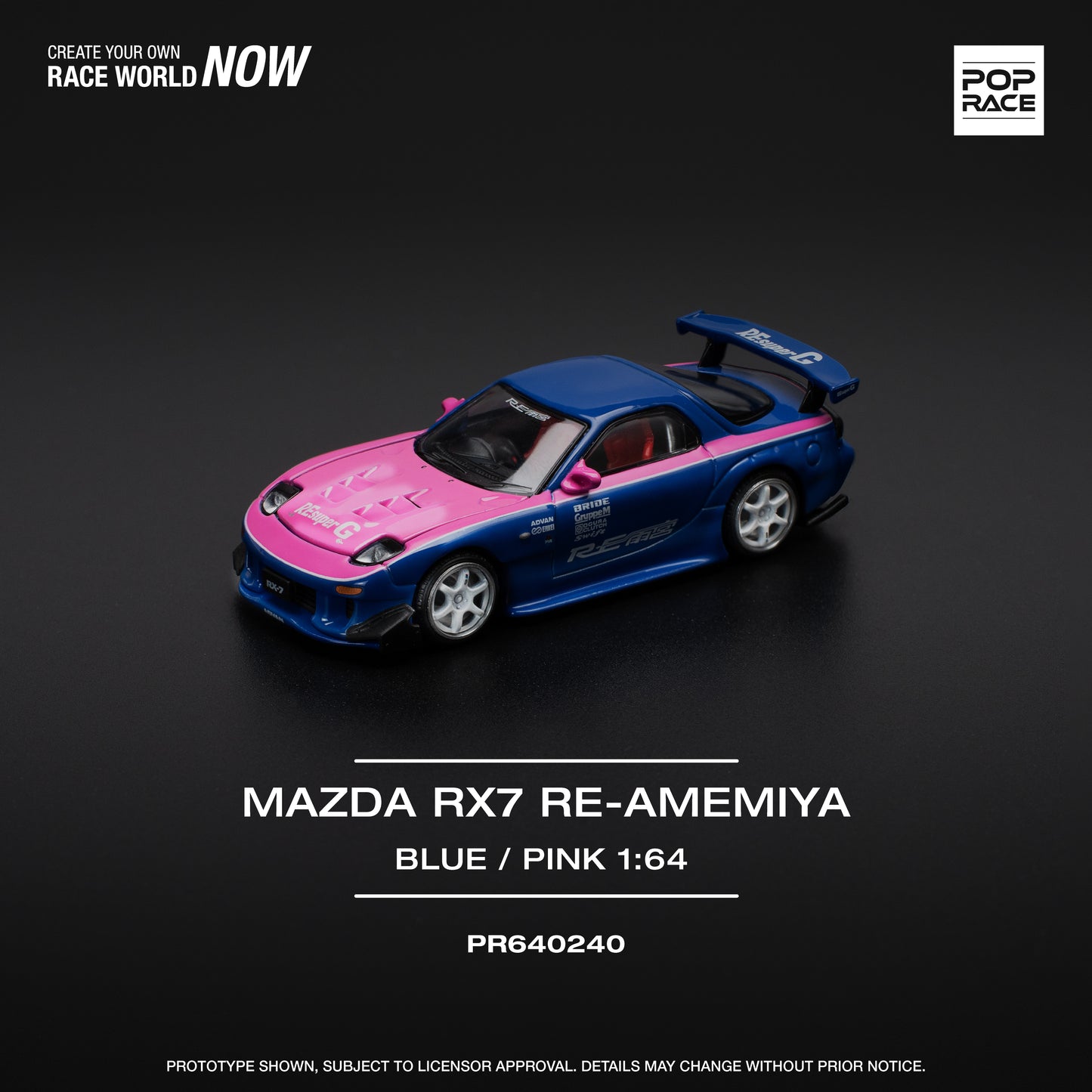 PR640240 MAZDA RX7 RE-AMEMIYA – BLUE