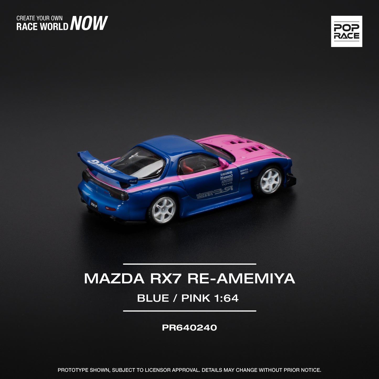 PR640240 MAZDA RX7 RE-AMEMIYA – BLUE