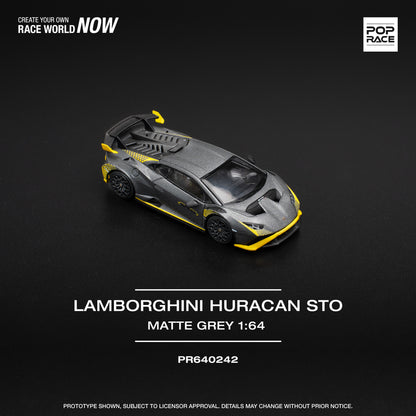 PR640242 LAMBORGHINI HURACAN STO MATTE GREY