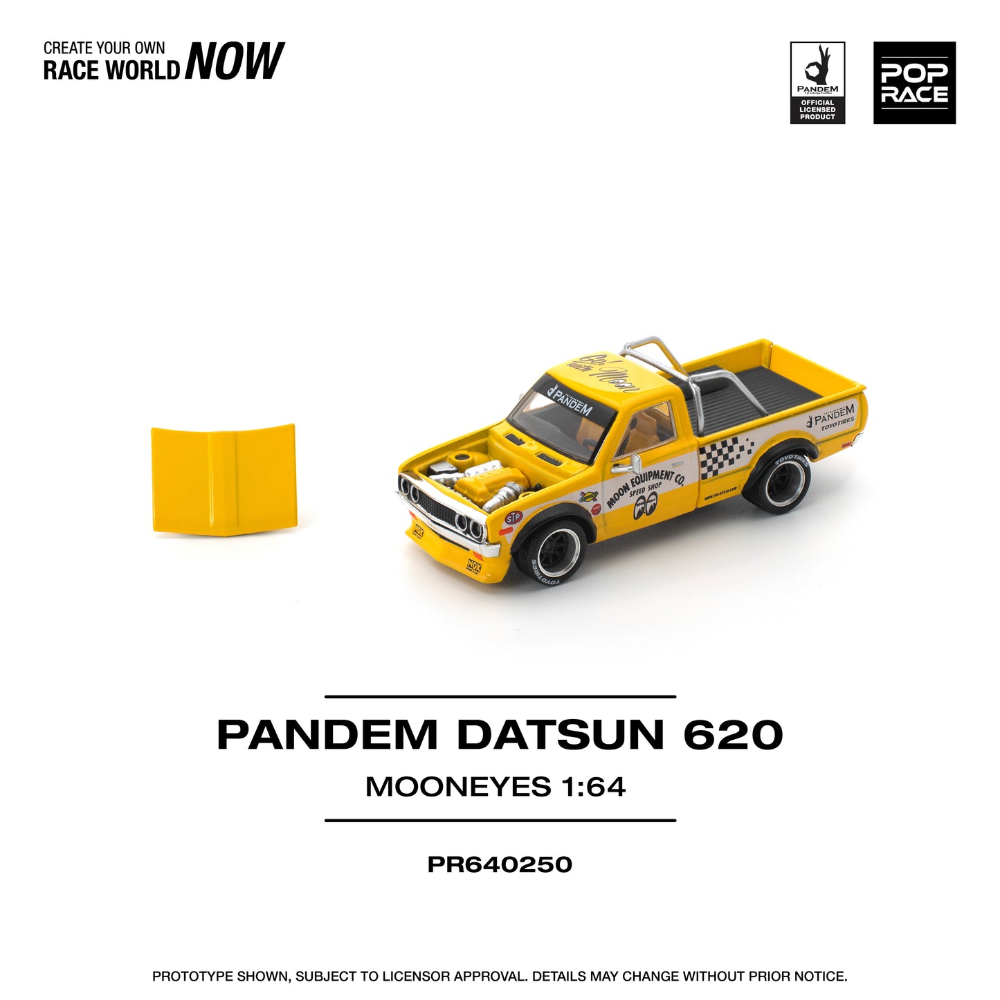 PR640250 PANDEM DATSUN 620 – MOONEYES