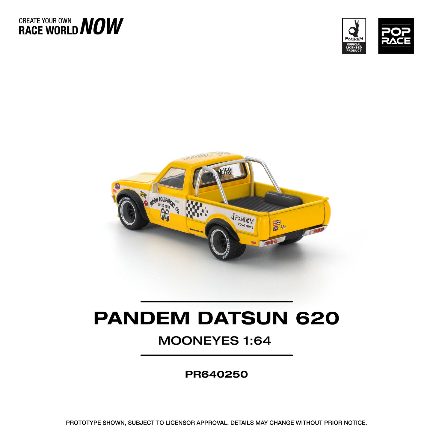 PR640250 PANDEM DATSUN 620 – MOONEYES
