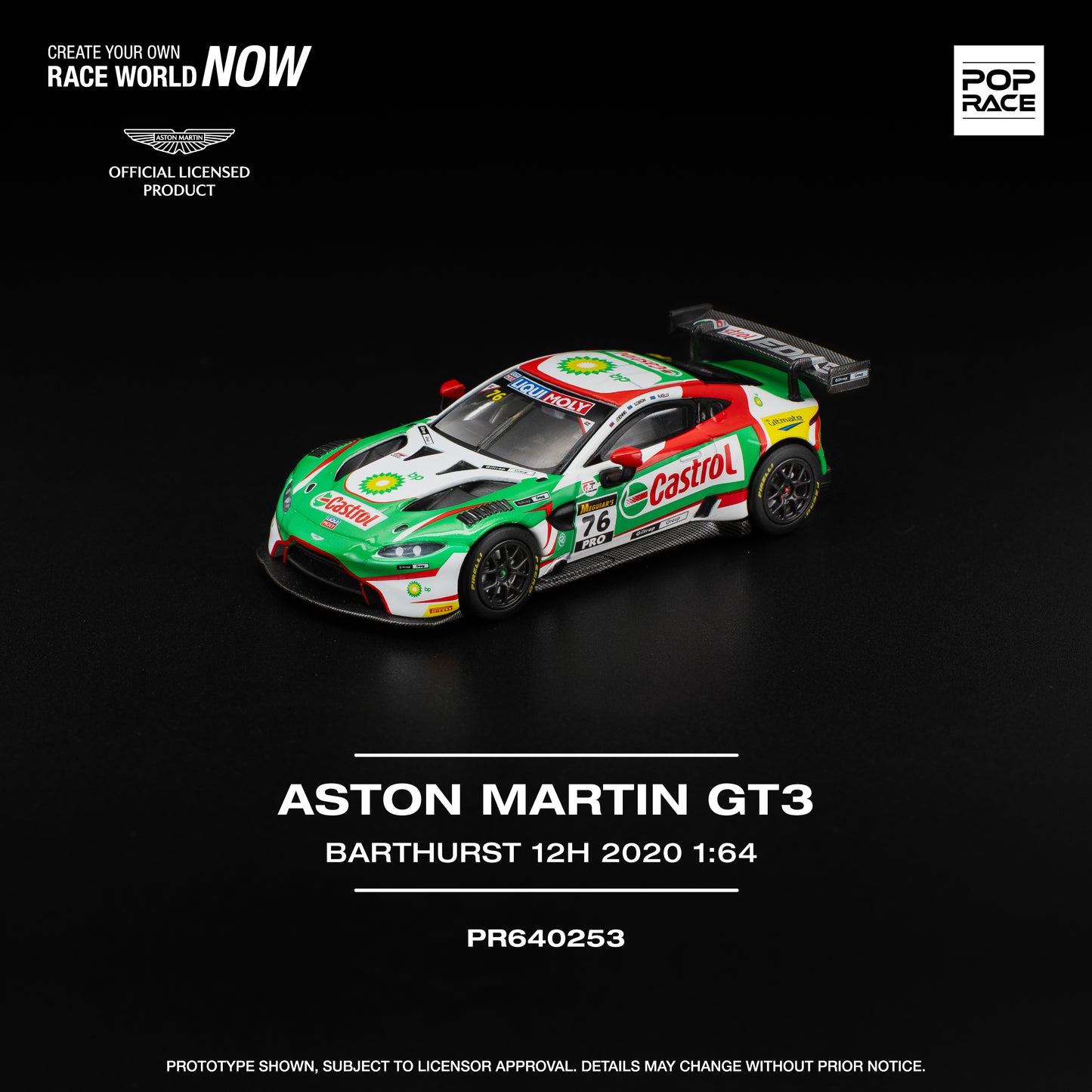 PR640253 ASTON MARTIN VANTAGE GT3 BATHURST 12H 2020
