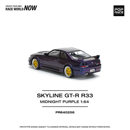 PR640256 SKYLINE GT-R R33 NISMO - MIDNIGHT PURPLE
