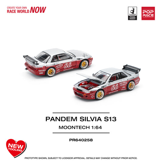 PR640258 PANDEM SILVIA S13 – MOONTECH RED