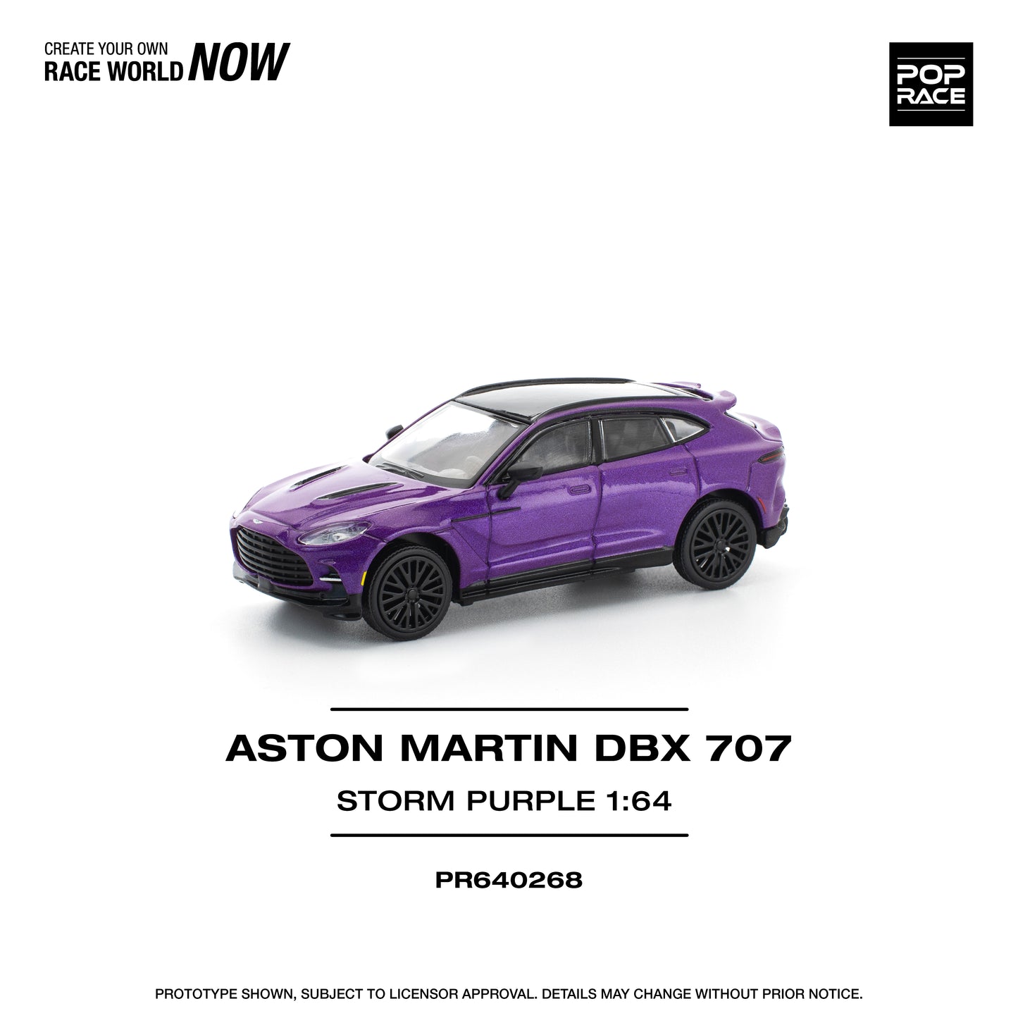 PR640268 ASTON MARTIN DBX 707 – STORM PURPLE