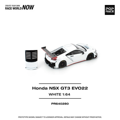 PR640280 HONDA NSX GT3 EVO22 - WHITE